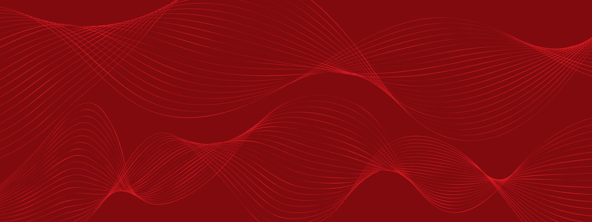 minimal-dynamic-red-background-abstract-creative-digital-waves-background-modern-landing-page-concept-abstract-bright-smooth-waves-for-brochure-website-flyer-design-banner-vector