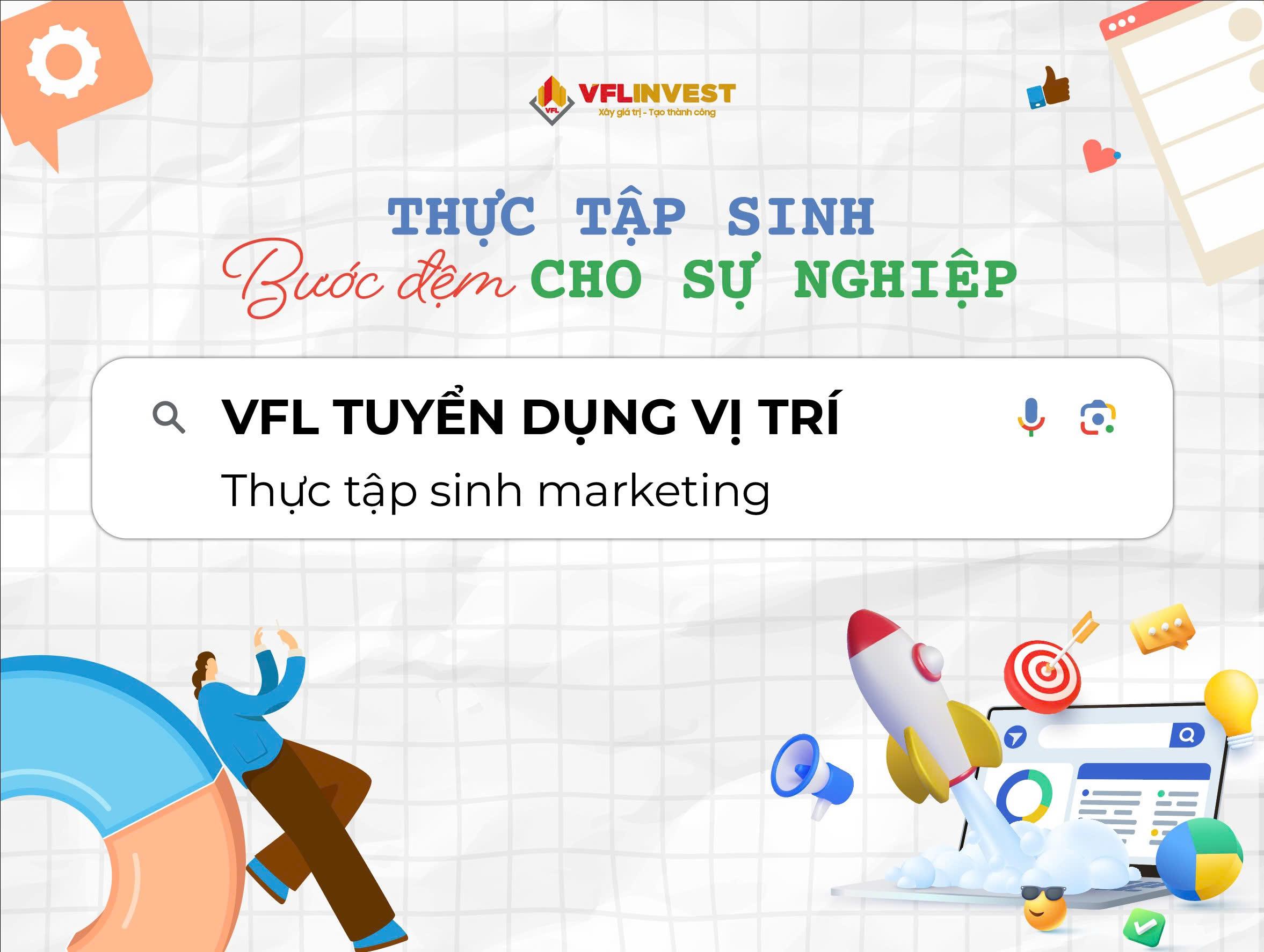 Tuyển dụng thực tập sinh marketing