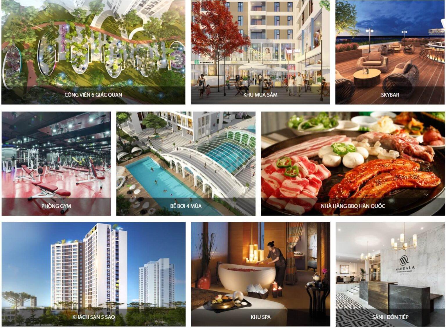 tiện ích chung cư viha flora hồng hà eco city tổ hợp nội khu